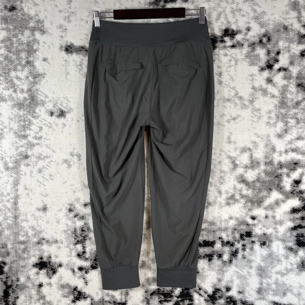 Athleta Trekkie North Jogger Womens Size 2 Gray Polyester Stretch Casual Gym‎